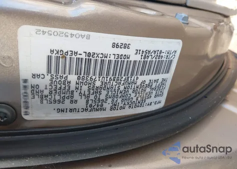 2001 Toyota Avalon Xls из США, поврежденный, VIN 4T1BF28B91U179380